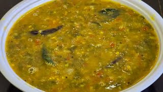 ಬಹಳ ಸುಲಭವಾಗಿ ಮಾಡಿ ರುಚಿಯಾದ ಸೊಪ್ಪು ಸಾರು/ Mossoppu saaru/fenugreek leaves spinach dal curry