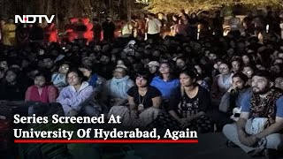 BBC Series Screened At Hyderabad University Again. "The Kashmir Files" Too
