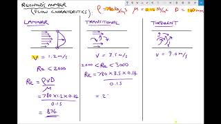 Using Reynolds Number to Determine Flow Characteristics