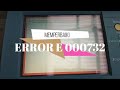 Mengatasi ERROR E00732  ir 4570