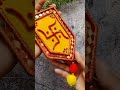 how to make swastik at home with clay painting drawing swastik love music viral shorts