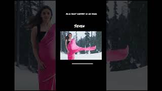 Alia bhat’s dresses in tum kya mile song #ranbirkapoor #aliabhatt #tumkyamile #saree