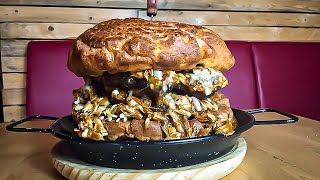 THE UNDEFEATED YORKSHIRE PUDDING BURGER CHALLENGE | BeardMeatsFood