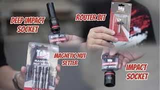 TOHO UNBOXING PART 3 (TOHO IMPACT SOCKET, DEEP IMPACT SOCKET, MAGNETIC NUT SETTER, ROUTER BIT)