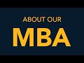 ABOUT THE MBA -- NELSON MANDELA UNIVERSITY BUSINESS SCHOOL - 2024