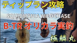 ティップラン攻略！SQUIDMANIA WILDCHASE B-TR 極鱗丸オリジナルカラーで実釣！