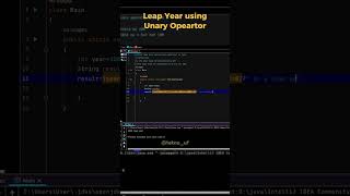 java program to find leap year | 2023 | Java Tutorial | Learn Coding | Tekno UF #shorts #programming