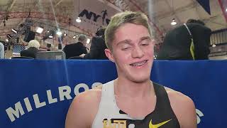 Cooper Lutkenhaus Smashes High School 800m Record at Millrose Games [Interview]