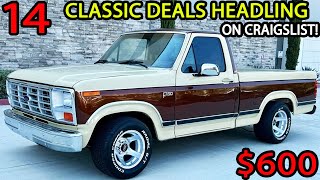 Craigslist Hidden Gems – 14 Classic Cars for Sale by Owner
