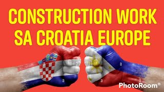 Construction worker sa Croatia Europe