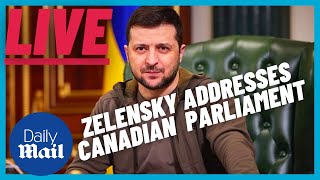 LIVE: President Zelensky addresses Canadian Parliament