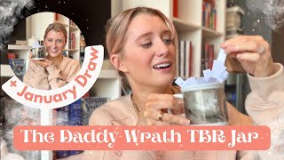 Tackling my 250+ Library... Introducing The Daddy Wrath TBR Jar! 😈 Plus My January Draws!