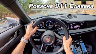 Porsche 992 Carrera - How Good is The Base 911 (POV Binaural Audio)