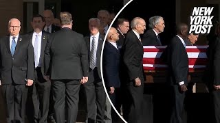 Former President Jimmy Carter’s funeral procession begins in Georgia