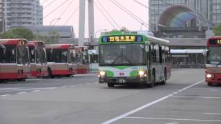 【神戸市交通局】西神営業所869いすゞPJ-LV234L1＠西神中央駅('13/05)