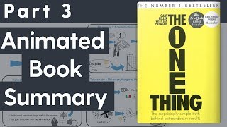THE ONE THING by Gary Keller - ANIMATED BOOK SUMMARY - Part 3