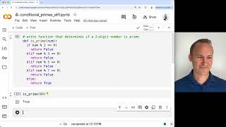 Unit 3: Lesson 5 - Conditional Application | Finding Primes