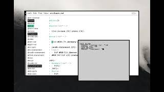 TinyBASIC - LET/PRINT