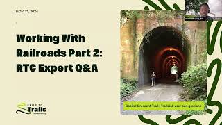 Working with Railroads Part 2: RTC Expert Q\u0026A