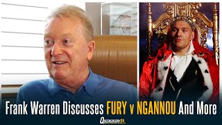 "NGANNOU IS STEPPING UP TO TYSON FURY, DOING WHAT USYK AND JOSHUA WOULDN'T DO" | Frank Warren Update