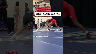 Dreshaun Ross absolutely mauled his first opponent at the U17 World Team Trials.