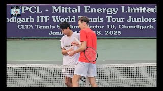 J200, 16th Jan 2025, Boys QF Donghyun Hwang vs Emanuel Ivanisevic #j200