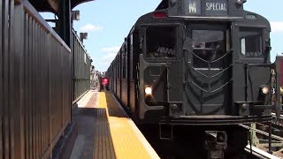 ᴴᴰ R1-9 Nostalgia Train Arriving at Knickerbocker Avenue