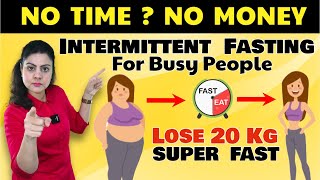 Intermittent Fasting Diet Plan For Weight Loss || How to Lose Weight Fast With Intermittent Fasting