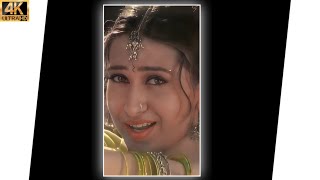 Mere sapno ka rajkumar😍4k hd full screen status video🌹90s old song||Akshay Kumar and karishma kapoor