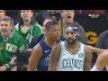 kyrie irving shuts up trash talking rookie for taunting him with crossover