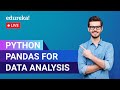 Python Pandas for Data Analysis | Python Training | Edureka | Python Live - 1
