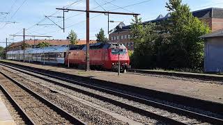 ME 1504 Kører igennem Glostrup Station mod Holbæk