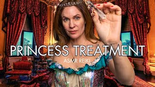 Get Pampered Princess Treatment Overnight Meditation  👑 ASMR REIKI AFFIRMATIONS - 8 HR SLEEP TAPE