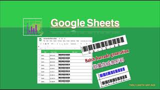 How to Generate Barcodes in Google Sheets (Code 39)