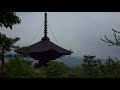 雨の常寂光寺 jojakko ji temple in the plum rain