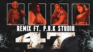 47 Remix | Sidhu Moosewala (Without Rap) | Mist | Steel Banglez | Stefflon Don | ft. P.B.K Studio
