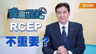 RCEP 不重要？【黃暐瀚-暐瀚觀點57】｜品觀點