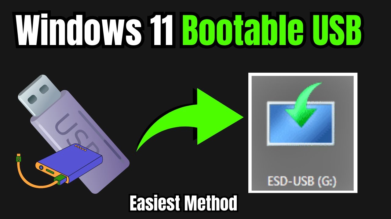 How To Create Windows 11 Bootable USB Drive (2023 Easiest Method)