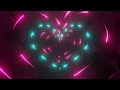 satisfying neon trails hearts and infinity blender tutorial