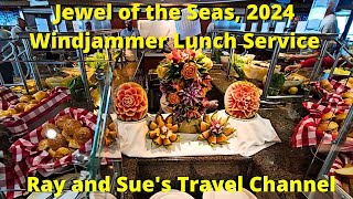 Jewel of the Seas Windjammer Lunch Service