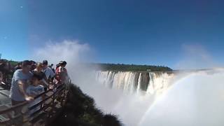 Chutes d'IGUAZU à 360° : ça va te donner LE TOURNI