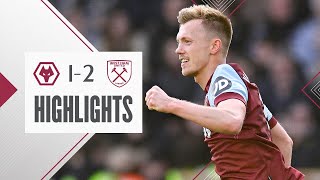 Wolves 1-2 West Ham | Ward-Prowse Scores From Corner To Give Hammers Win | Premi