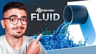 Comment faire une simulation de fluide sur Blender 4.2 ?