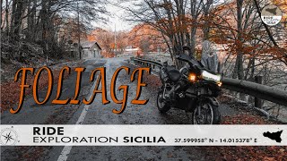 🍁Autumn Foliàge in Sicily 🍂 | R.E.S. 2024 |🎞️▶ EP. #1 | Aprilia Caponord ETV1000 🧭