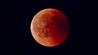 Blood Moon - Lunar Eclipse 27 July 2018 - Time Lapse