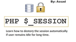 PHP Auto Session Timeout. Learn How to? (English)
