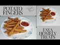 Potato Fingers Recipe |Crispy Potato Sticks | Easy snacks Recipe