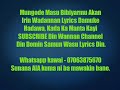 Umar M Sharif latest song 2018 Hisabi lyrics Song