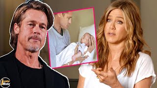 Brad Pitt heartbroken when Jennifer Aniston opened up about depression after learning he has baby