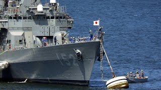 危険を伴う ブイ係留訓練の一部始終  護衛艦やまぎり 2020年8月